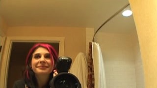 Joanna Angel - Quick bathroom fucking